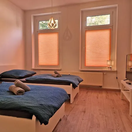 Apartmán Happyside Travel&work #1 O Wlan O 6 Einzelbetten