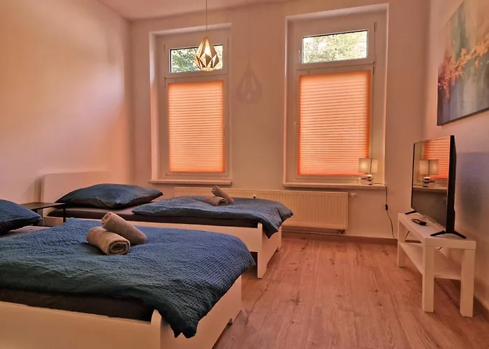Apartamento Happyside Travel&work #1 O Wlan O 6 Einzelbetten