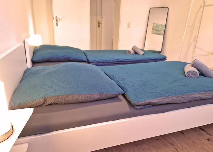 Apartamento Happyside Travel&work #1 O Wlan O 6 Einzelbetten Leipzig
