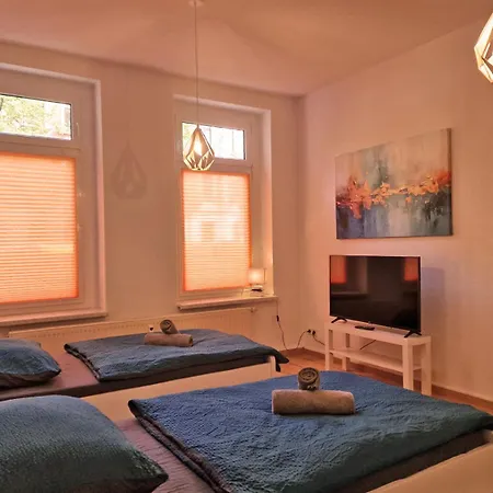 Happyside Travel&work #1 O Wlan O 6 Einzelbetten Lägenhet Leipzig