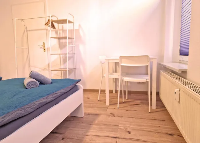 Happyside Travel&work #1 O Wlan O 6 Einzelbetten Appartement Leipzig